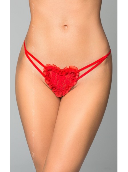 Perizoma rosso a forma di cuore Softline in vendita su Tangamania Online