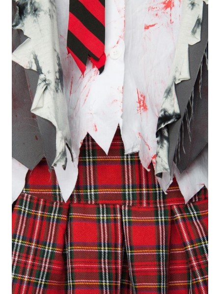 Zombie Schoolgirl costume per Halloween con accessori Mask Paradise in vendita su Tangamania Online
