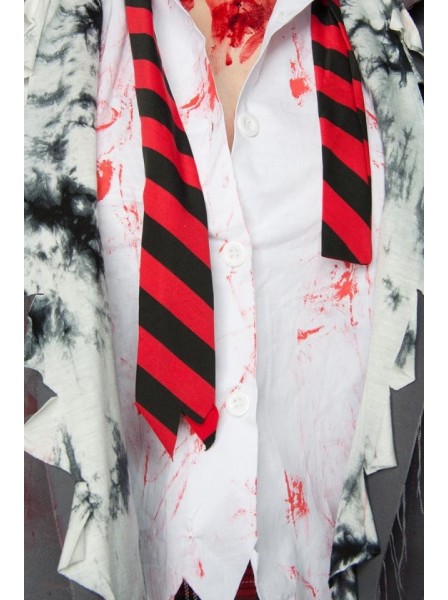 Zombie Schoolgirl costume per Halloween con accessori Mask Paradise in vendita su Tangamania Online