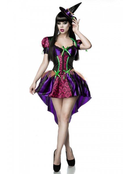 Sexy costume da strega in quattro pezzi Mask Paradise in vendita su Tangamania Online