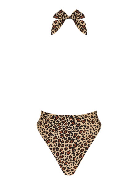 Sexy costume intero leopardato Cancunella Obsessive beachwear in vendita su Tangamania Online