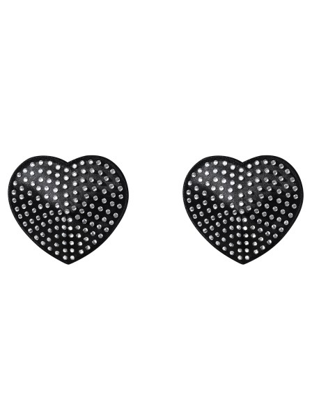 A750 copricapezzoli a forma di cuore con strass Obsessive Lingerie in vendita su Tangamania Online