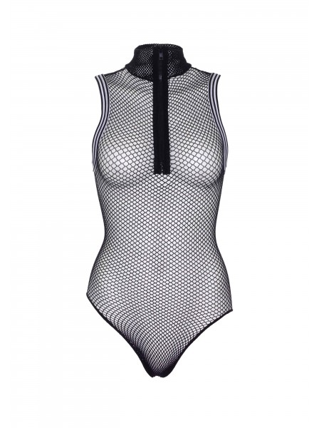 Body a rete con cerniera zip Leg Avenue in vendita su Tangamania Online