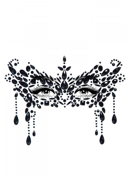 Masquerade Face gioiello adesivo per il viso Leg Avenue in vendita su Tangamania Online