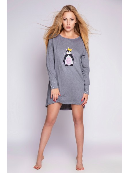 Camicia da notte 100% cotone modello Pinguino  Sensis in vendita su Tangamania Online