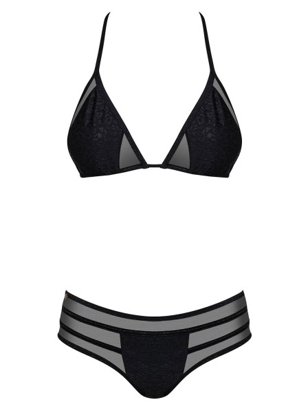 Bikini maculato con trasparenze modello Celestie Obsessive Lingerie in vendita su Tangamania Online