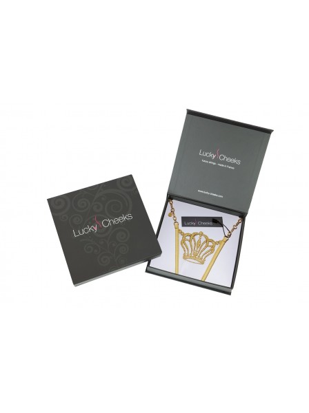 Queen of Love Gold sfarzoso mini perizoma oro Lucky Cheeks in vendita su Tangamania Online