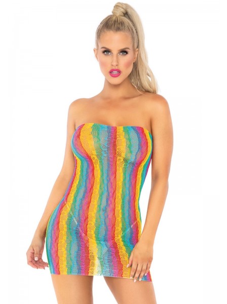 Sexy abitino arcobaleno animalier Leg Avenue in vendita su Tangamania Online