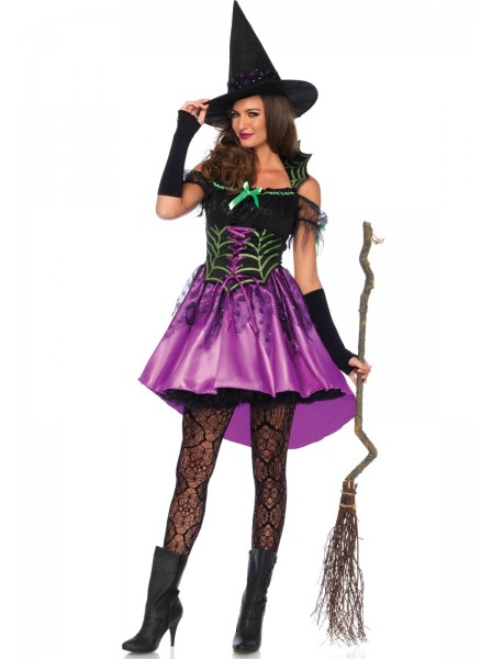 Costume da strega per halloween cappello incluso Leg Avenue in vendita su Tangamania Online