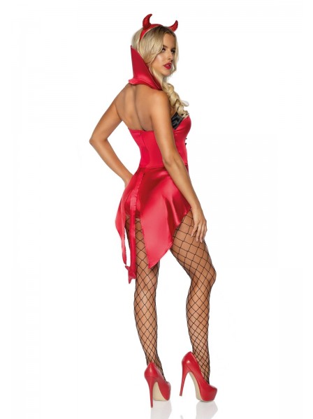Sexy costume Halloween da diavoletta in tre pezzi Leg Avenue in vendita su Tangamania Online
