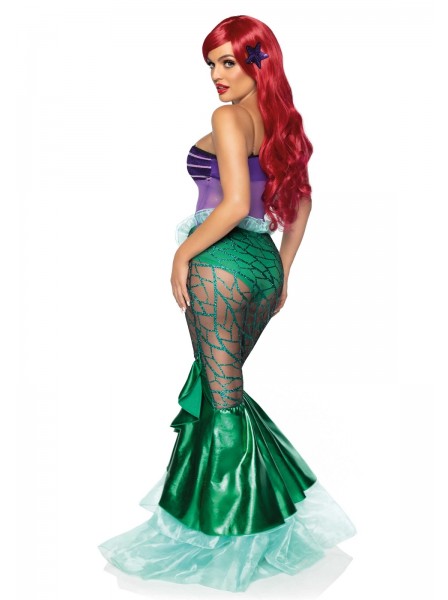 Travestimento cosplay costume da Sirenetta in tre pezzi Leg Avenue in vendita su Tangamania Online