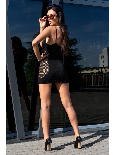 Sexy abitino stretch con inserto in rete modello Tunissin Livia Corsetti in vendita su Tangamania Online