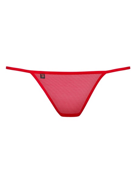 Sexy perizoma Luiza in rosso Obsessive Lingerie in vendita su Tangamania Online