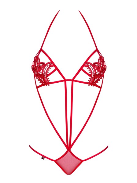 Sexy body Luiza in rosso Obsessive Lingerie in vendita su Tangamania Online