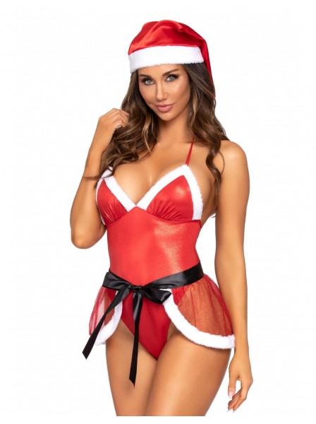 Mrs Santa sexy set con cappello Lingerie Babbo Natale Leg Avenue in vendita su Tangamania Online