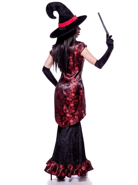 Costume per Halloween da strega accessoriato con top e gonna Mask Paradise in vendita su Tangamania Online