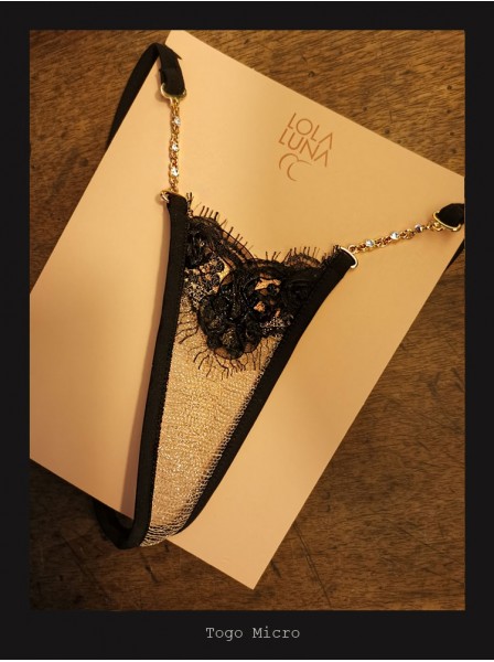 Sensuale Micro perizoma con luccicanti bijoux modello Togo Lola Luna in vendita su Tangamania Online