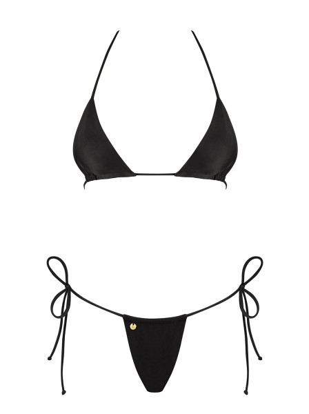Black sexy micro bikini nero modello Bella Vista Obsessive beachwear in vendita su Tangamania Online