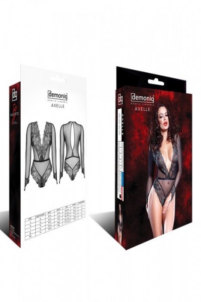Axelle body a perizoma con maniche lunghe Demoniq in vendita su Tangamania Online
