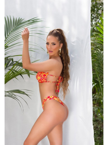 Bikini mare fantasia in 3 colori con brasiliana estate 2022 Moda Mare Sexy in vendita su Tangamania Online