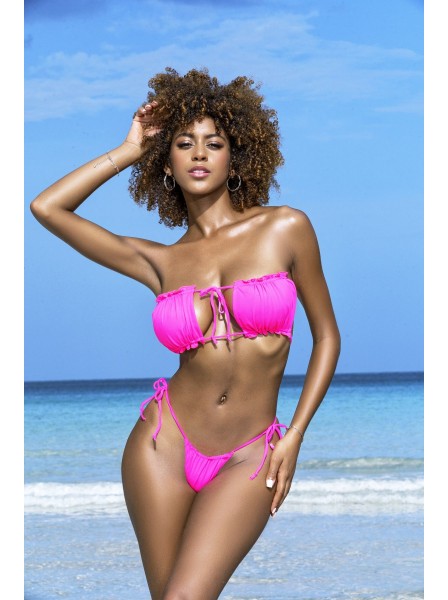 Sexy Bikini a fascia con brasiliana in 3 colori Mapalé in vendita su Tangamania Online
