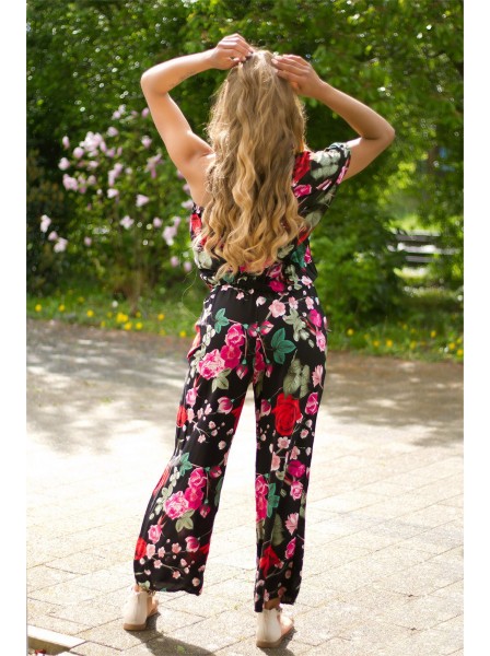Tuta estiva monospalla fantasia a fiori in 3 colori Moda Mare Sexy in vendita su Tangamania Online