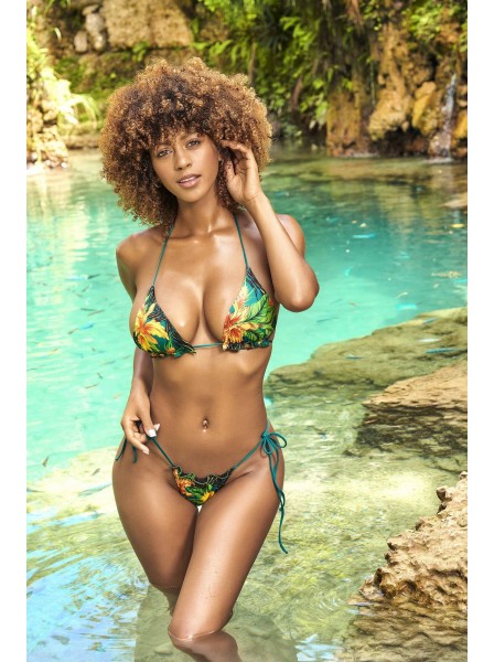 Sexy bikini invertibile con triangolo e brasiliana Mapalé in vendita su Tangamania Online