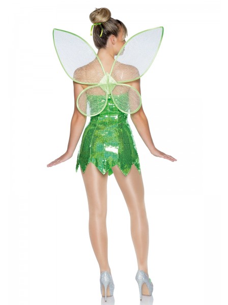 Costume da Trilly, fatina di Peter Pan, in 6 pezzi Leg Avenue in vendita su Tangamania Online