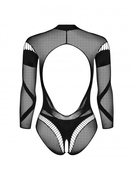 Sexy body aperto tessuto stretch a maniche lunghe B135 Obsessive Lingerie in vendita su Tangamania Online