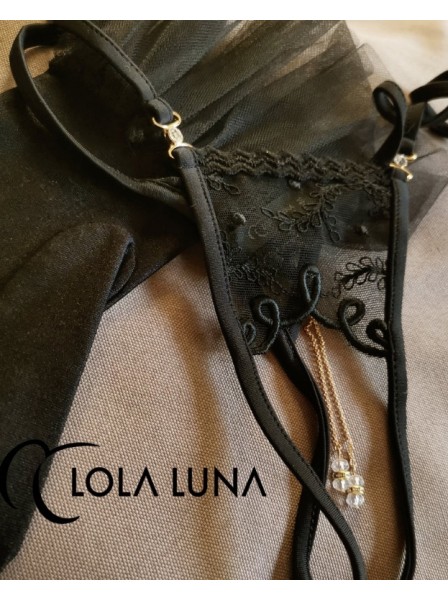 Sexy perizoma aperto con bijoux modello Lena Lola Luna in vendita su Tangamania Online