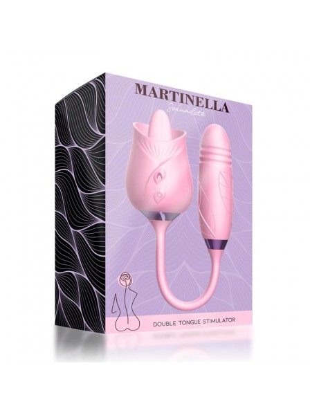 Stimolatore Martinella 2 in 1 colore Rosa Martinella in vendita su Tangamania Online