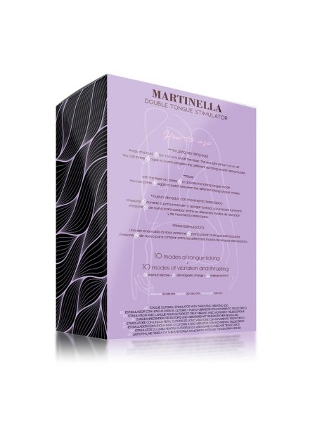 Stimolatore Martinella 2 in 1 colore Rosa Martinella in vendita su Tangamania Online