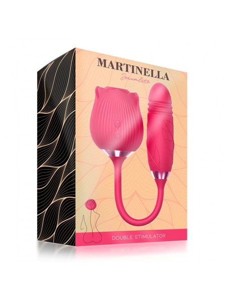 Stimolatore Martinella con aspirazione, vibrazione e spinta Martinella in vendita su Tangamania Online