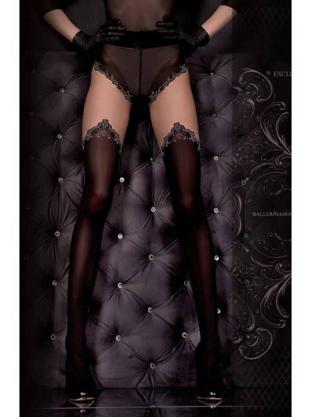 Collant moda 20/40 den effetto autoreggente Ballerina's Secret in vendita su Tangamania Online
