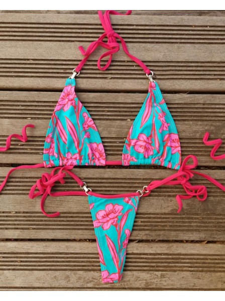 Naomi, bikini in colori brillanti con perizoma Lola Luna in vendita su Tangamania Online