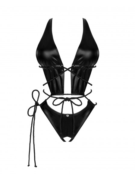 Sensuale body aperto Cordellis con ispirazione BDSM Obsessive Lingerie in vendita su Tangamania Online