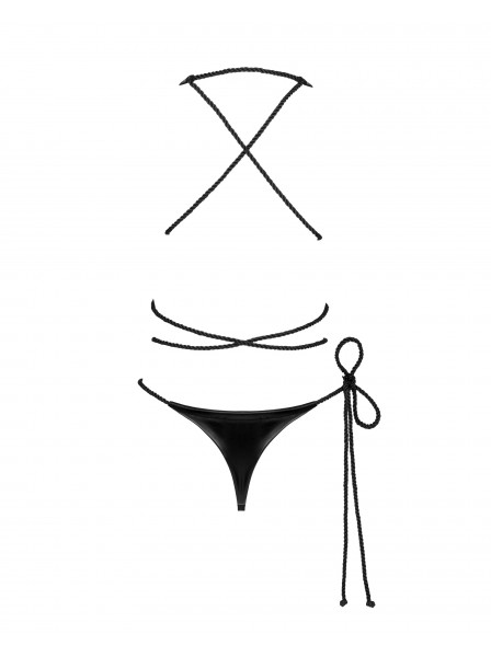 Sensuale body aperto Cordellis con ispirazione BDSM Obsessive Lingerie in vendita su Tangamania Online