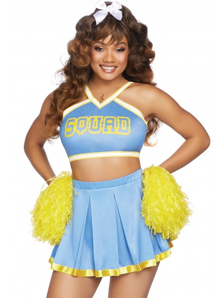 Provocante outfit da cheerleader per Halloween Leg Avenue in vendita su Tangamania Online