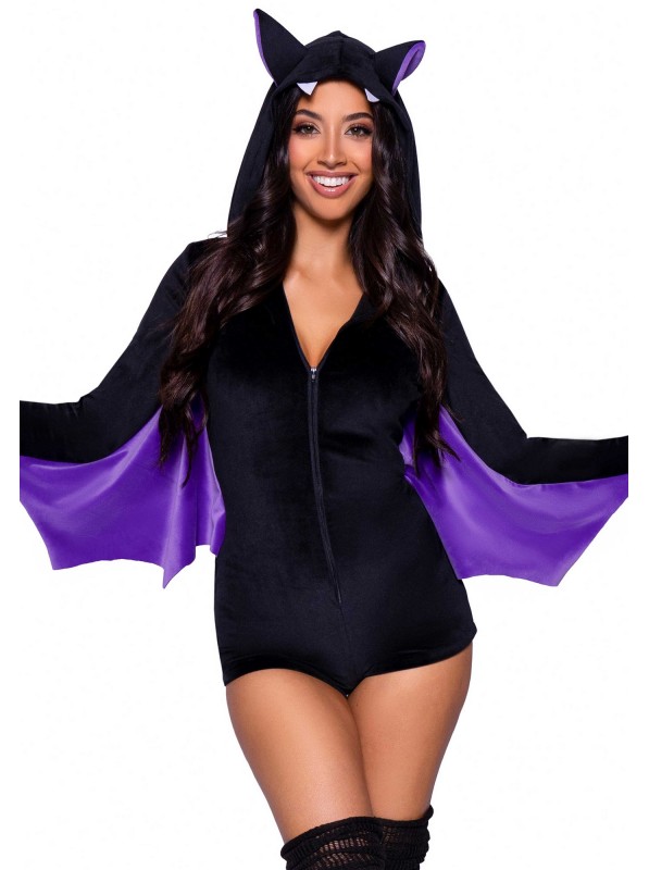 Outfit da pipistrello per Halloween Leg Avenue in vendita su Tangamania Online