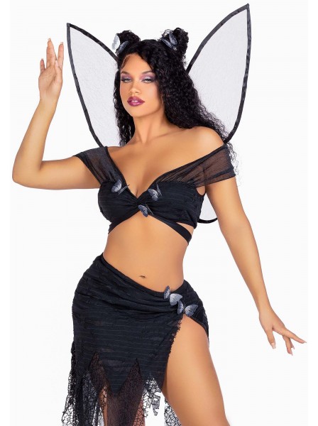 Provocante outfit da fata con ali per Halloween Leg Avenue in vendita su Tangamania Online
