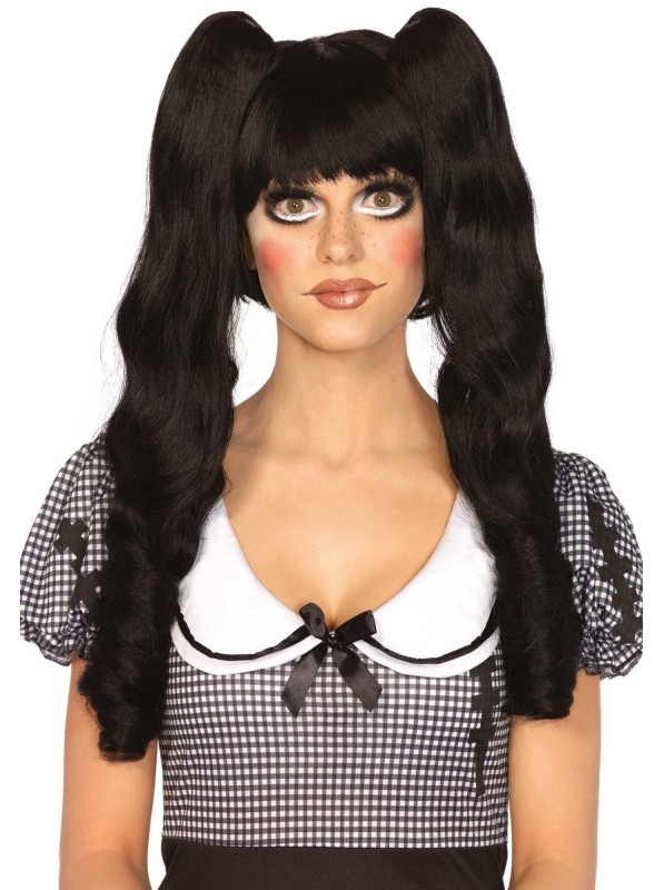 Parrucca da bambola per Halloween in due colori Leg Avenue in vendita su Tangamania Online