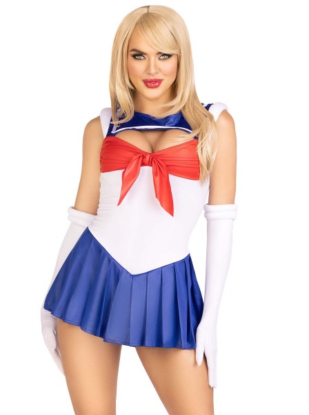 Provocante outfit da guerriera sailor per Halloween Leg Avenue in vendita su Tangamania Online