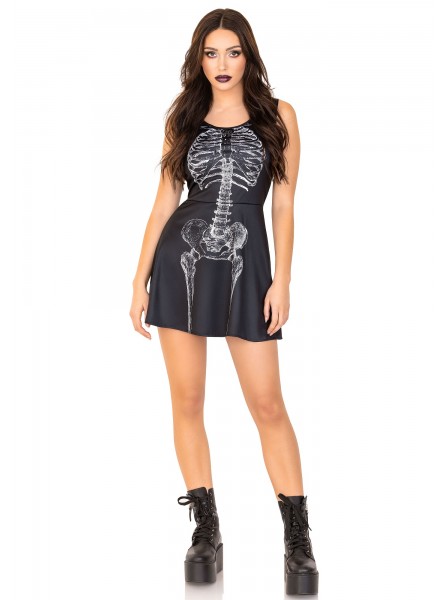 Vestito da sexy scheletro per Halloween Leg Avenue in vendita su Tangamania Online