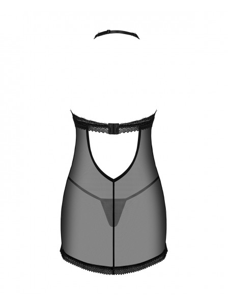 Sexy chemise Medilla trasparente con coppa preformata Obsessive Lingerie in vendita su Tangamania Online