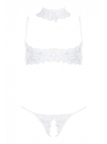 Sexy lingerie aperta in coordinato modello Hope Anais in vendita su Tangamania Online