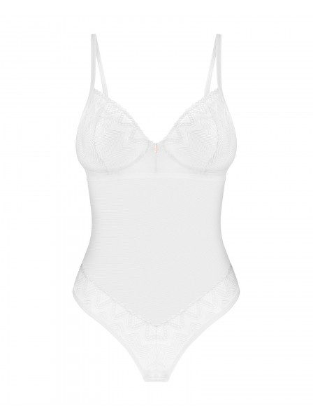 Body bianco con ferretto Alissium Obsessive Lingerie in vendita su Tangamania Online