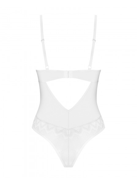 Body bianco con ferretto Alissium Obsessive Lingerie in vendita su Tangamania Online