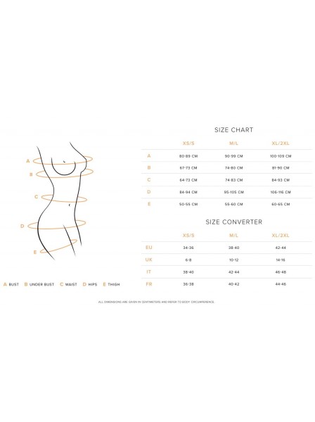 Set intimo bianco con perizoma e reggiseno Alissium Obsessive Lingerie in vendita su Tangamania Online