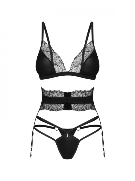 Sexy completino intimo con reggicalze Lobellis Obsessive Lingerie in vendita su Tangamania Online