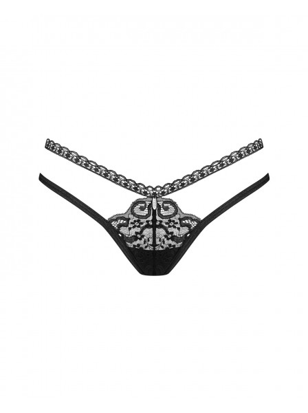 Sexy perizoma in pizzo a due stringhe Blomentis Obsessive Lingerie in vendita su Tangamania Online